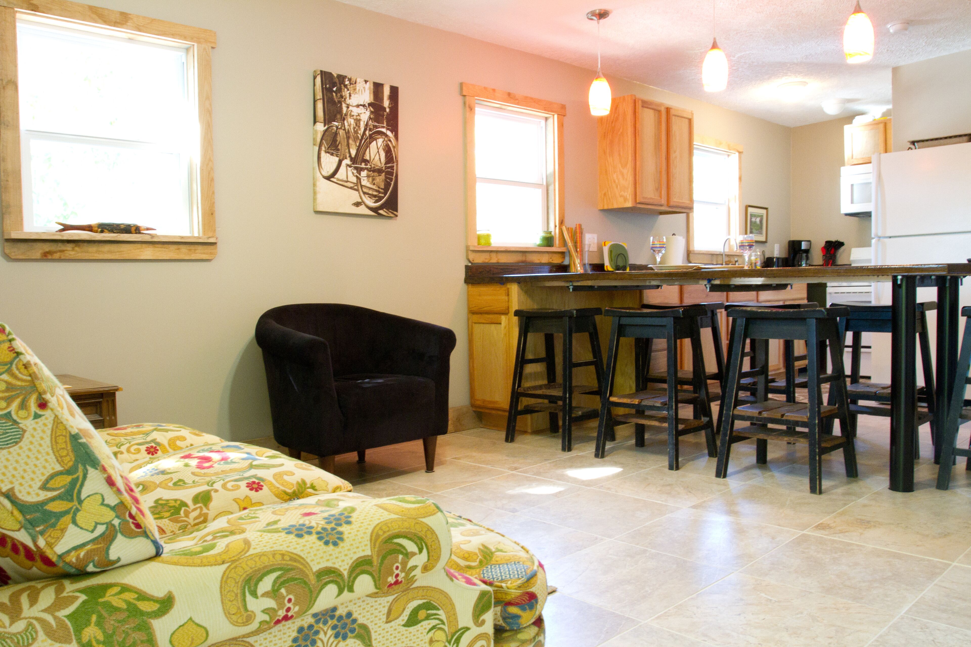 New River Loft, 3224 Court St. Fayetteville. Come enjoy the Gorge. 