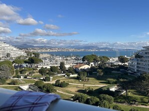 View from property - Studio in Villeneuve-Loubet Plage with Private Parking, Sleeps 2/4 (Villeneuve-Loubet)