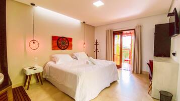 Quarto casal luxo | Vista do quarto