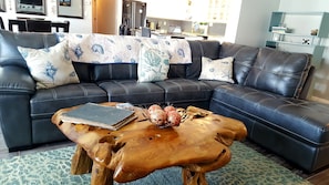 Smart TV, fireplace, stereo, offices