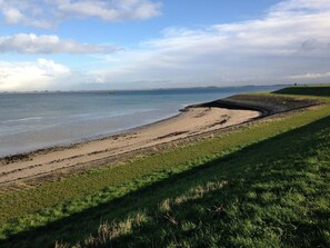 Accommodatie ligt op het strand