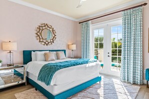 5 bedrooms, in-room safe, iron/ironing board, travel crib