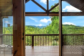 Interior - Juve' Cabin by Carolina Properties - Fire Pit, Big Views, Mirror Lake Access! (Lake Lure)