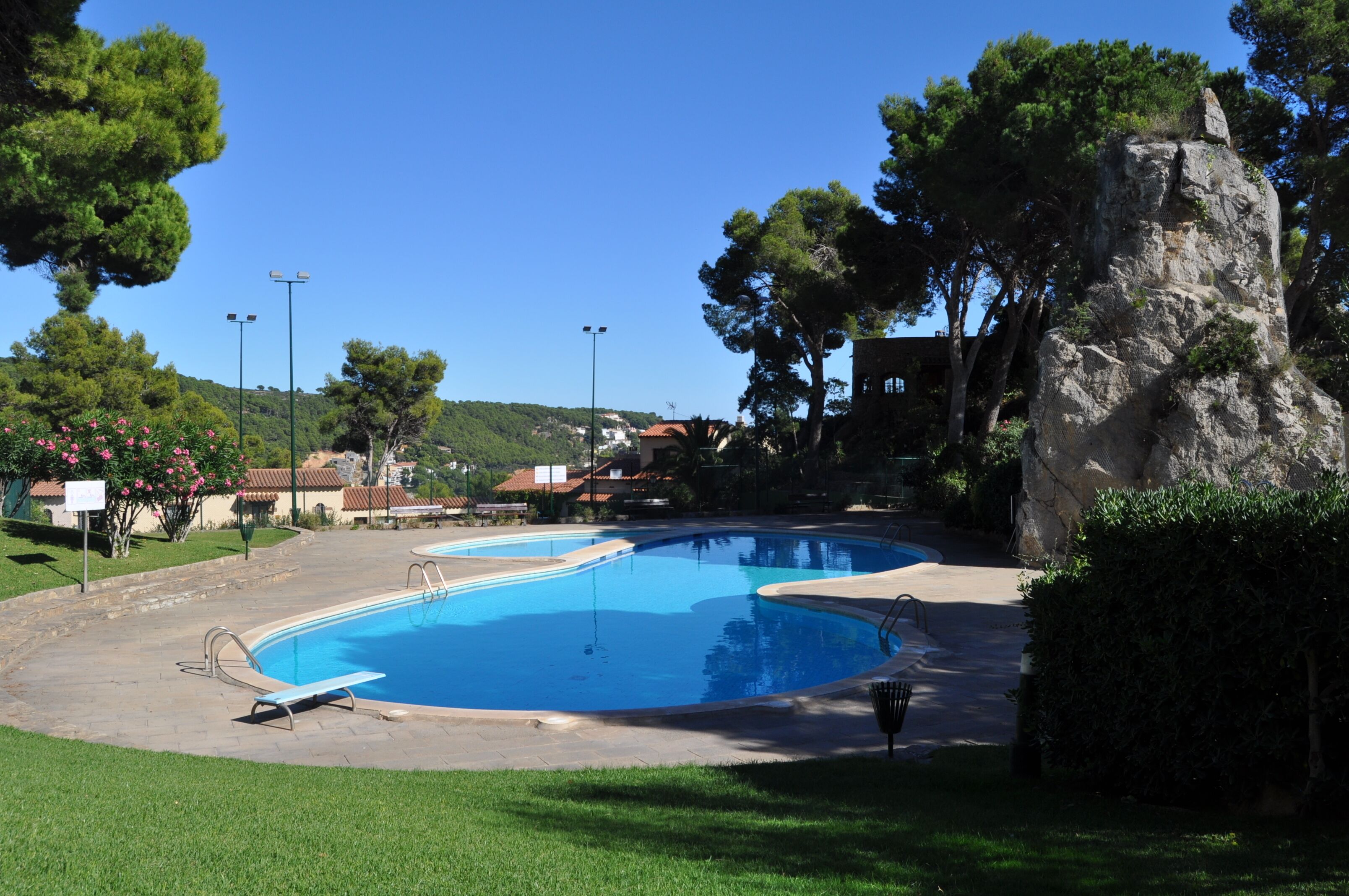 Alberca al aire libre 