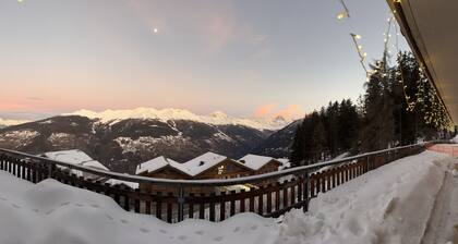 Thyon les Collons, 4 Vallées- appartement ski luxueux avec 3 chambres et Jacuzzi