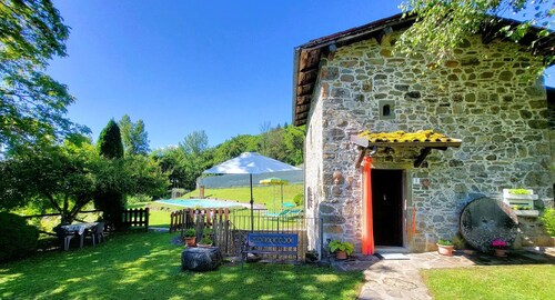 Restored Mill, riverside, private pool, WIFI, romantic!