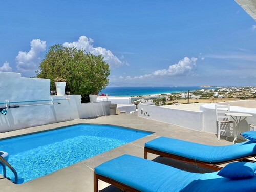 Kamari Villa-A2-w / piscine privée et spa extérieur-jacuzzi