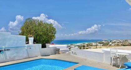 Kamari Villa-A2-w / piscine privée et spa extérieur-jacuzzi