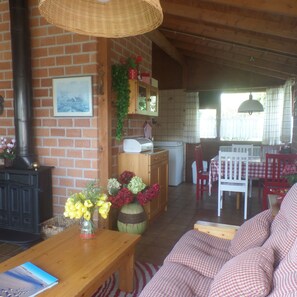 Televisio, pöytätennispöytä, kirjoja