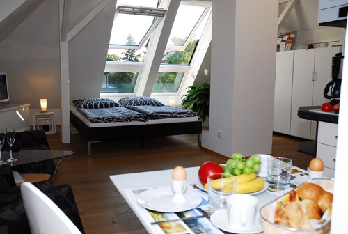 Romantic attic apartment in beautiful Laubegast neighbourhood in Dresden
