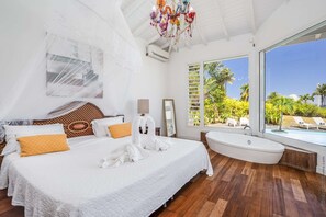 4 makuuhuonetta, työpöytä, silitysrauta/-lauta, Wi-Fi