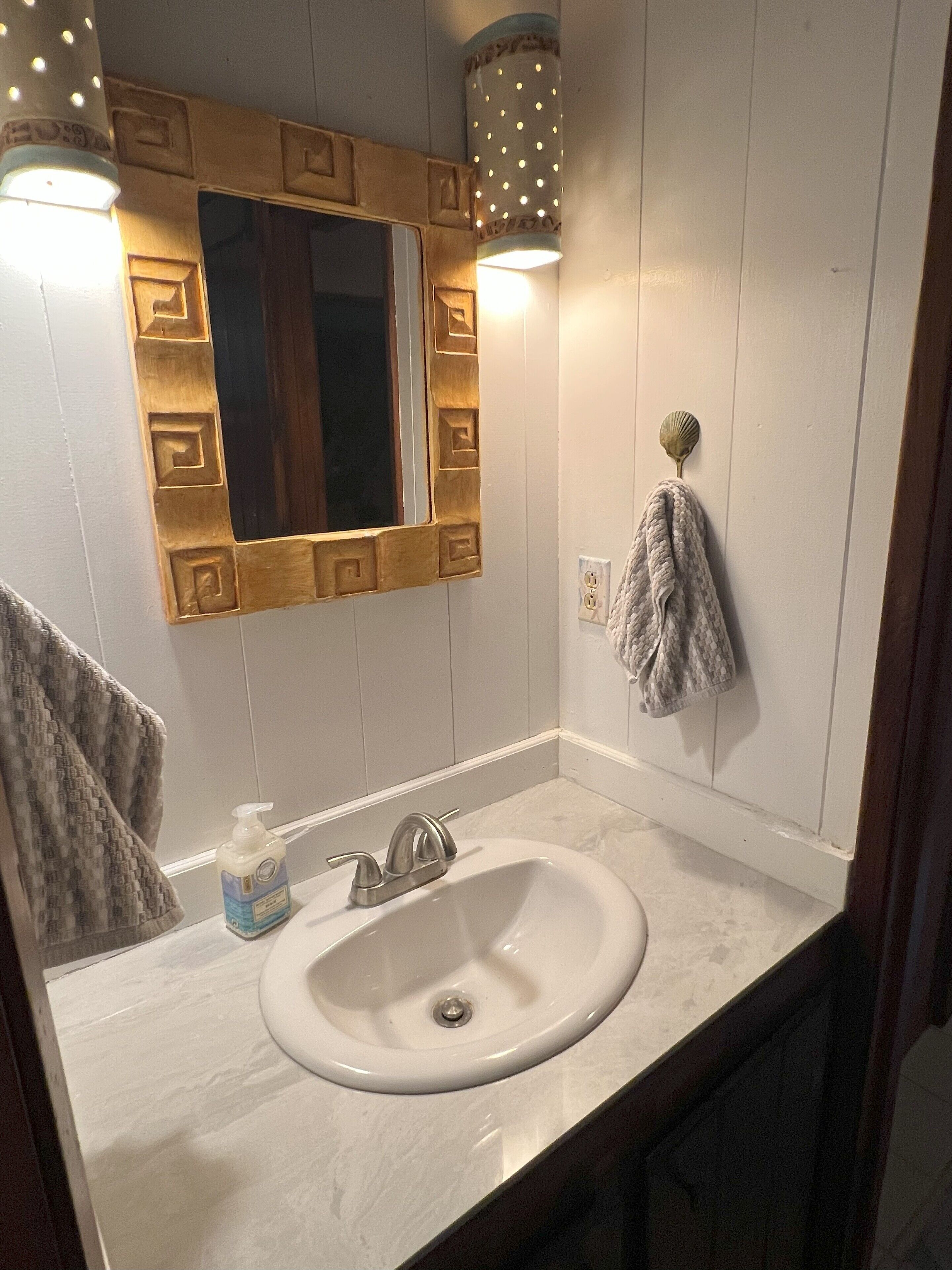 Driveway Side Powder Room
