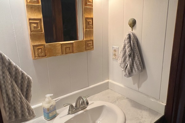 Driveway Side Powder Room