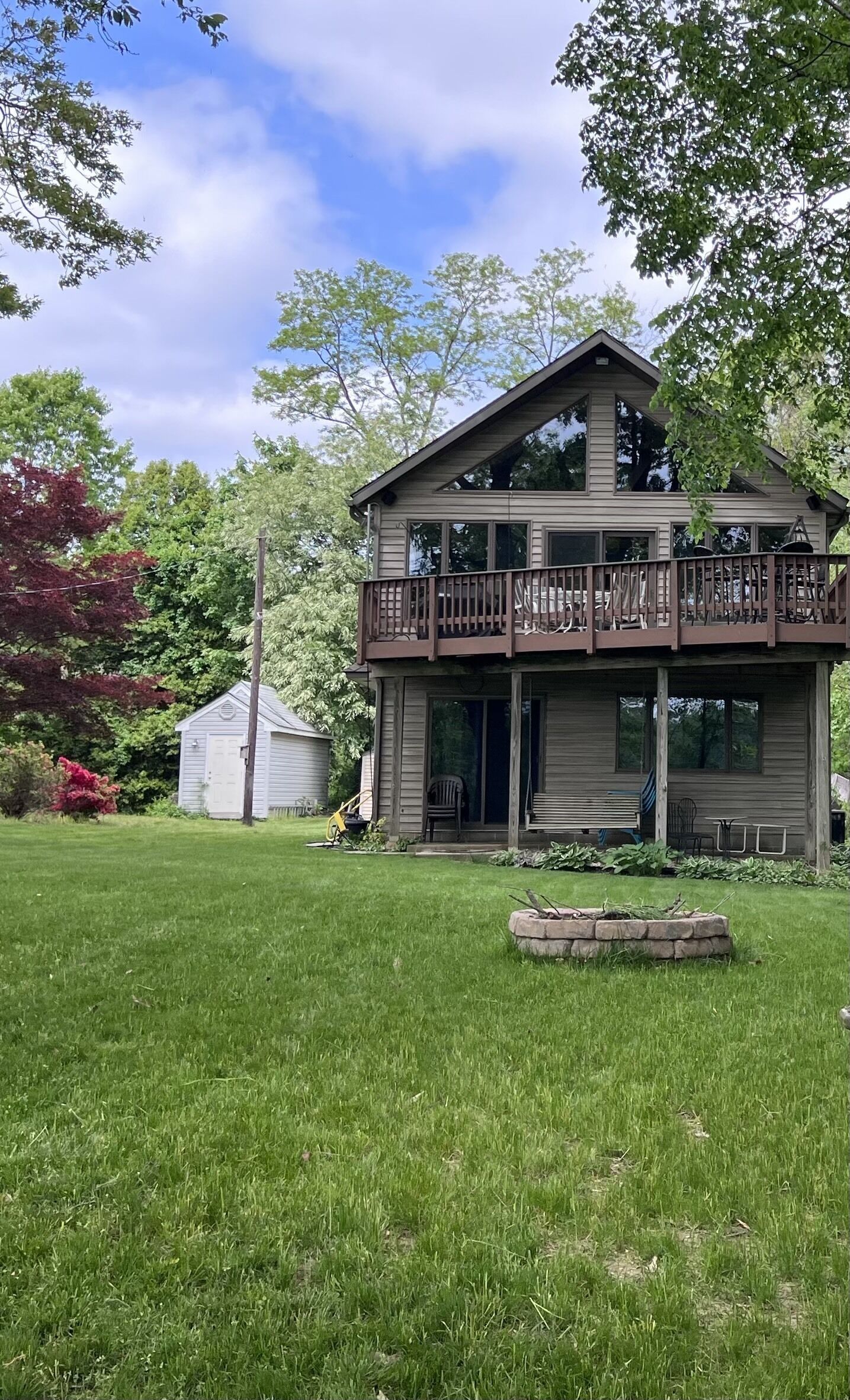 Lake Home private dock Boating.<br>Eastern shore Chestertown MD.< >Betterton.