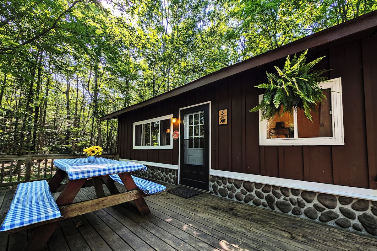 Black Bear Cave - Cabin #3 | Forest View (Premium Amenities Included!) | Terrace/patio