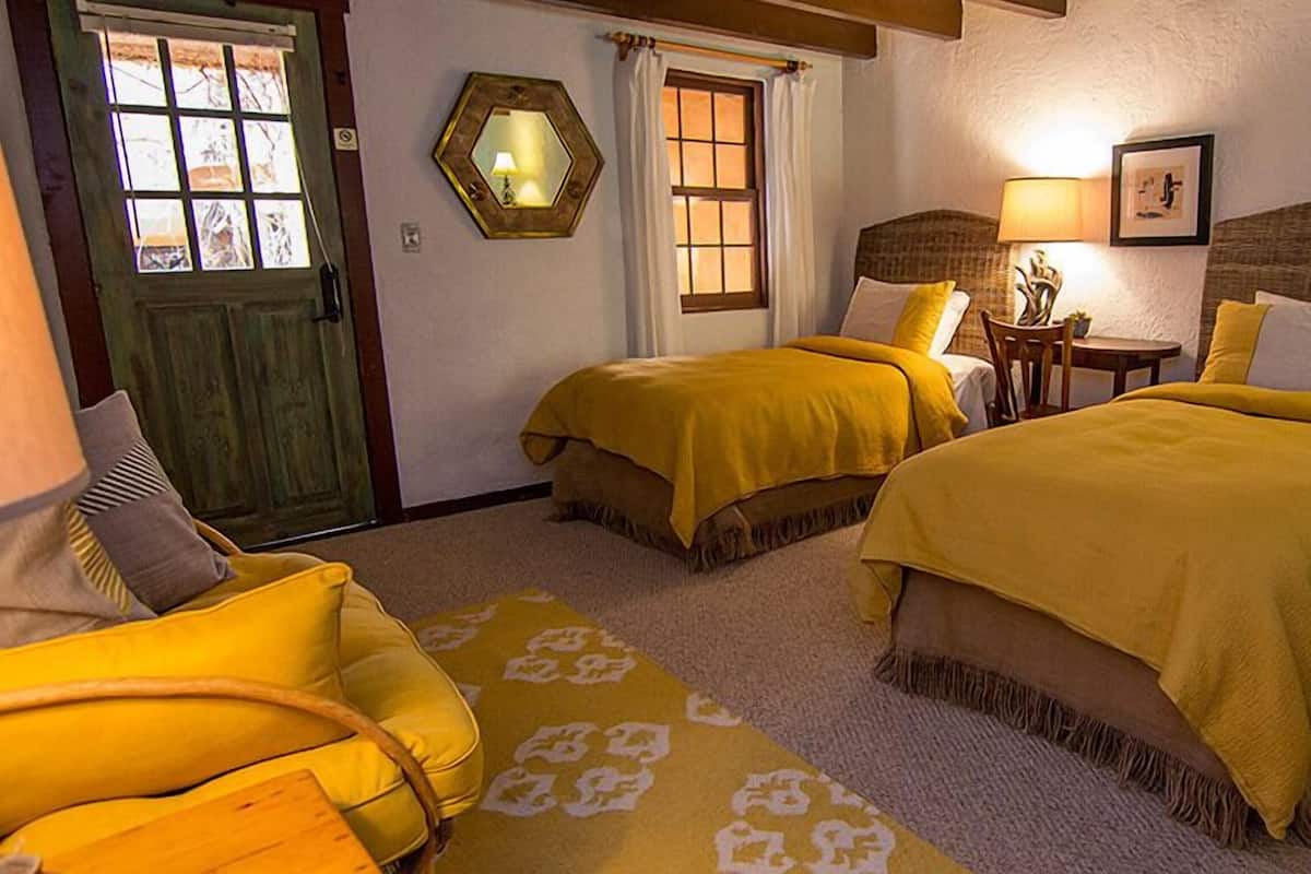 Quarto duplo (No Pets) | 1 quarto, roupas de cama premium, edredons de pluma