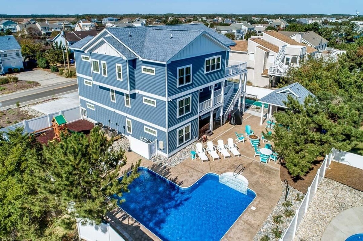 All-Sea-Suns | 670 ft from the beach | Private Pool, Hot Tub, Dog Friendly
