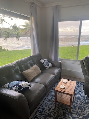 Smart TV, books, video library - Relax & Unwind: Private Beachfront Escape with Stunning Views, Amazing! TVR#1328 (Anahola)