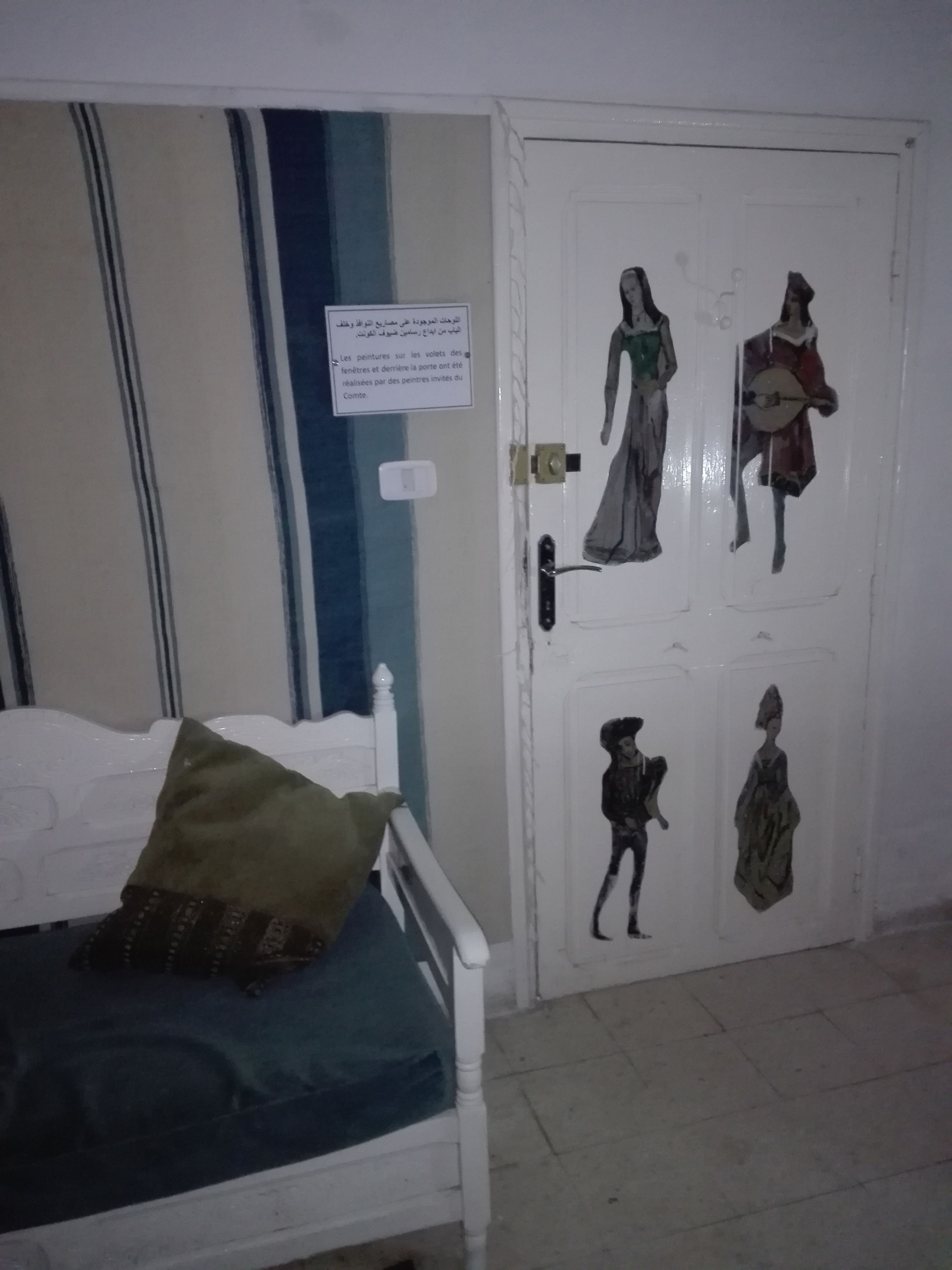 double room (chancelier) | living area | tv