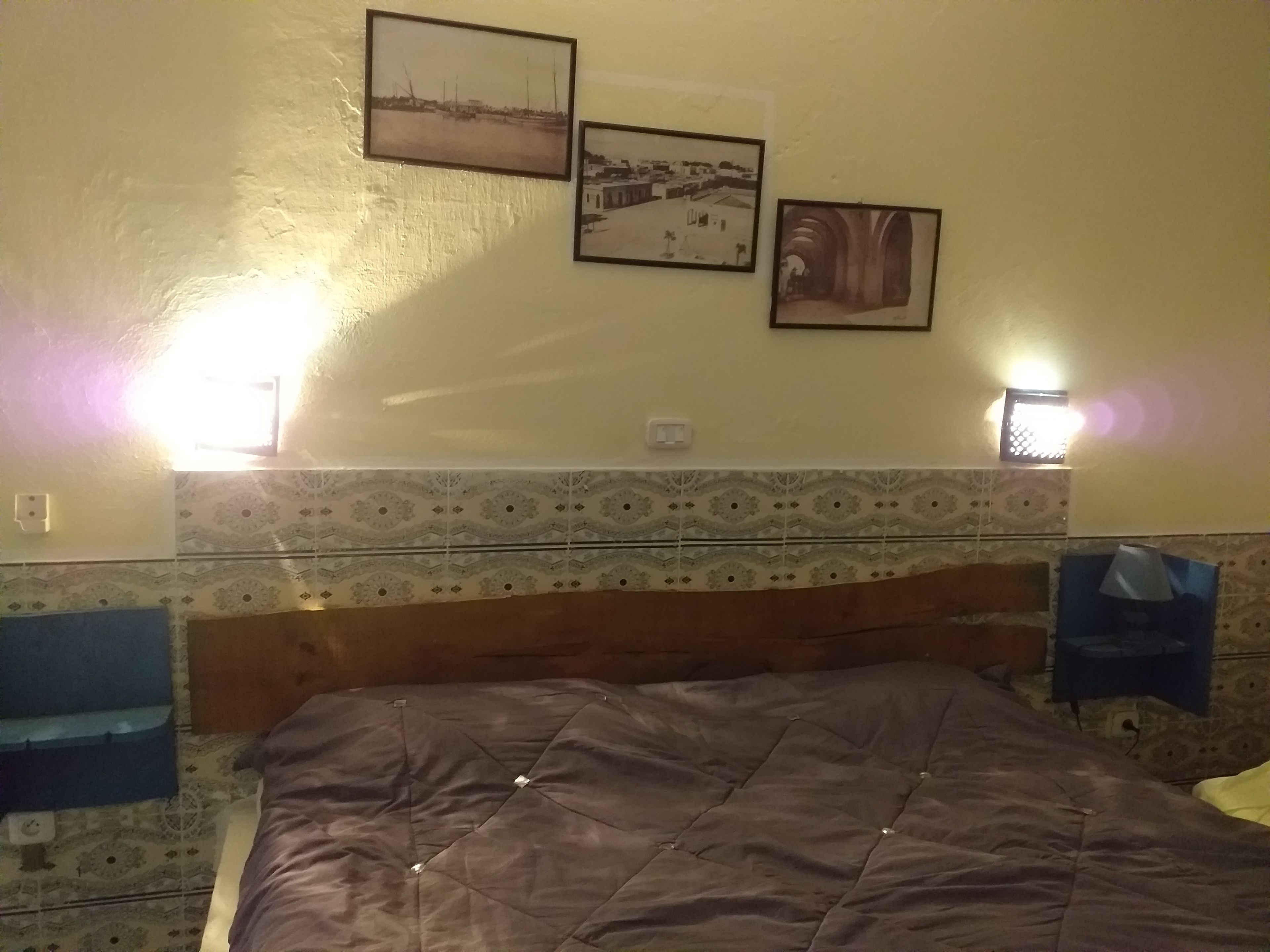 double room (le meninx) | individually decorated, individually furnished, desk, blackout curtains