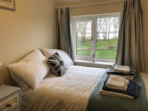 2 bedrooms, iron/ironing board, travel crib, free WiFi