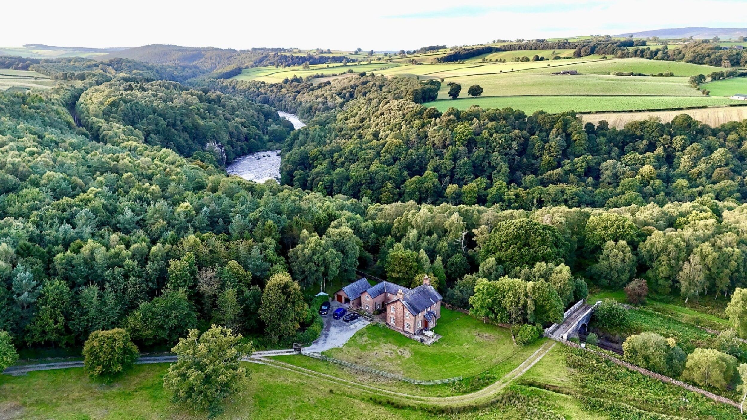 What a stunning location...