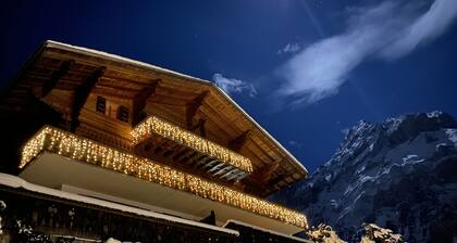 Ruhig, zentral gelegene Ferienwohnung mit freier Sicht auf Berge+Eigernordwand!
