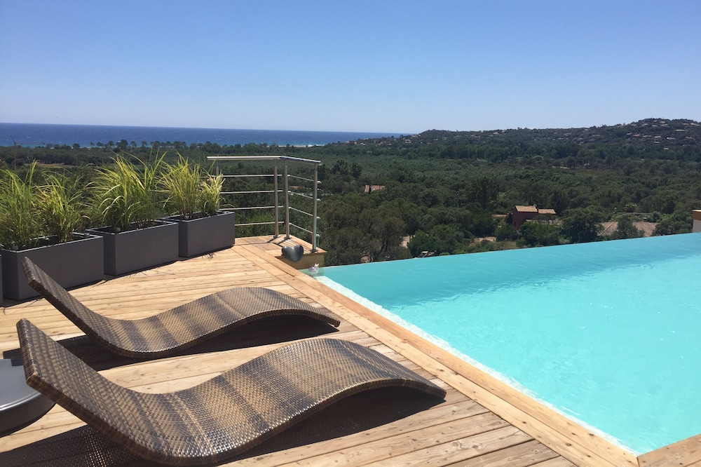 Architect villa - Private swimming pool - Magnificent open sea view