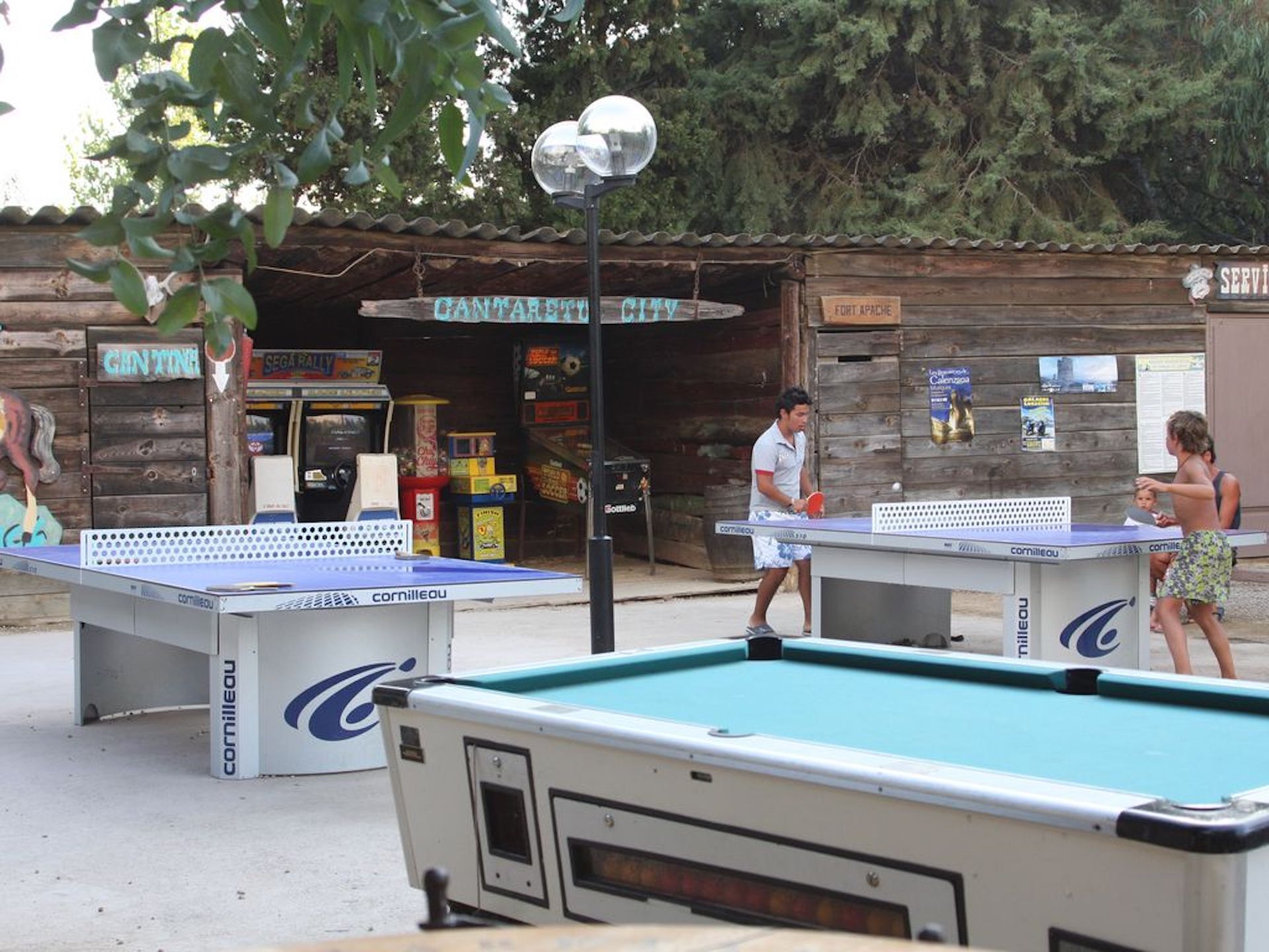 Enceinte de l’hébergement