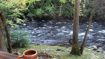 Blick von der Unterkunft