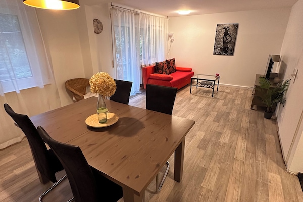 Dinning and living rooms