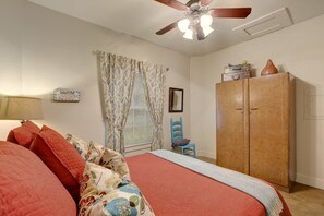 2 chambres, fer et planche à repasser, accès au Wi-Fi (inclus)