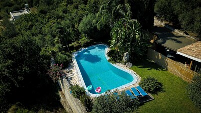  Piccolo Paradiso, elegant villa with swimming pool, sea view, between Rome and Naples