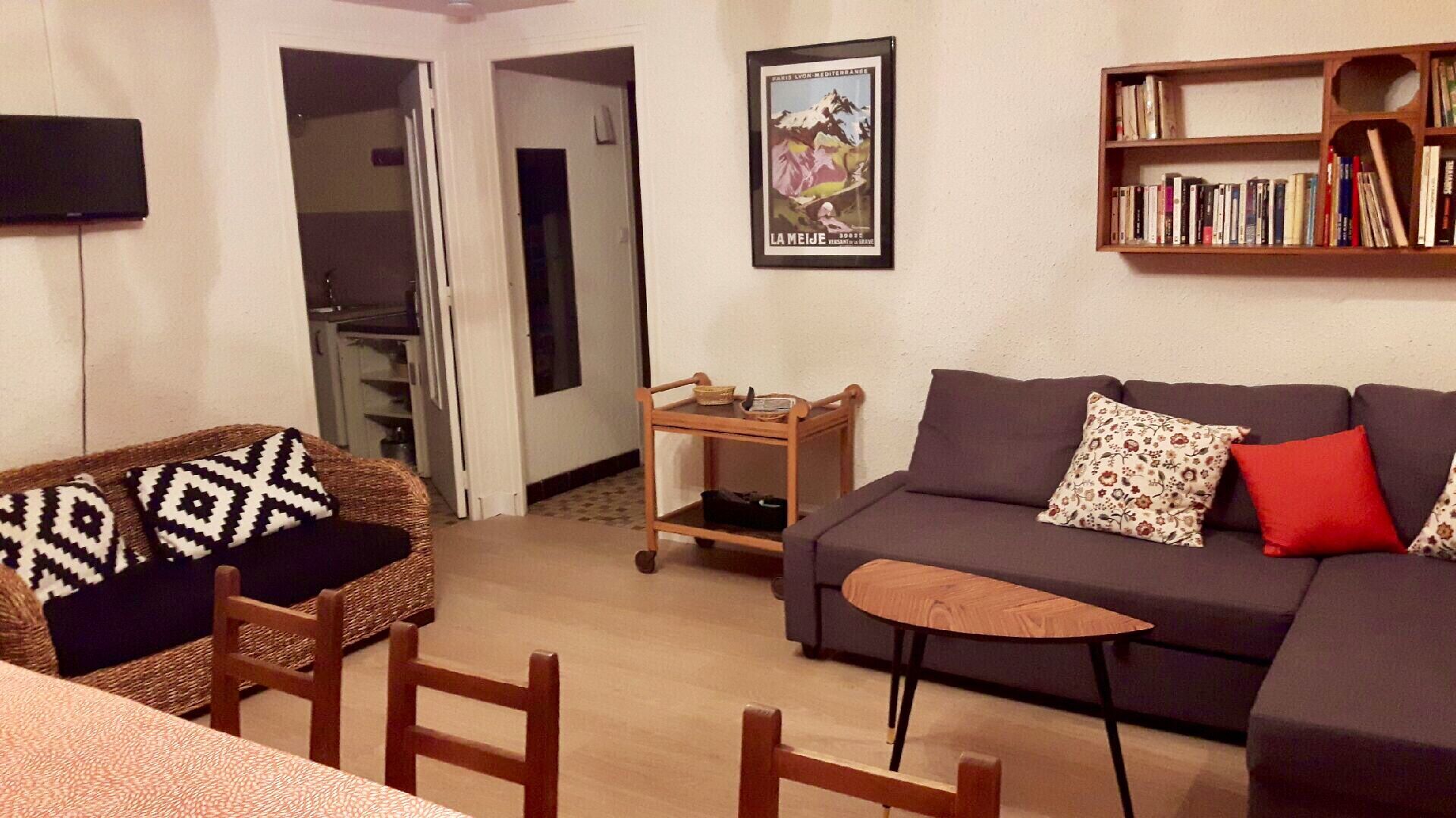 Large family apartment (3-8 people) at the foot of the slopes - 2 Alpes
