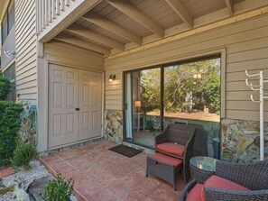 Exterior detail - 2 BR/1.5 BA in Cassine Gardens on 30A. (Santa Rosa Beach)
