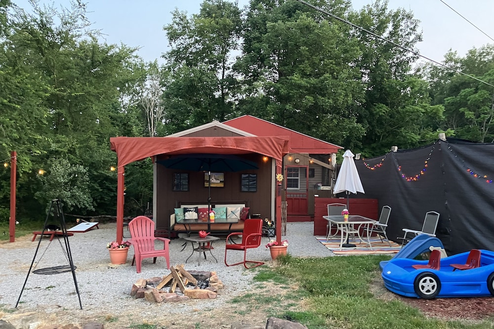 Whimsical "Glamping" Cabin Getaway