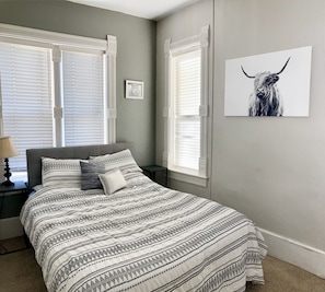3 bedrooms, iron/ironing board, travel cot, WiFi