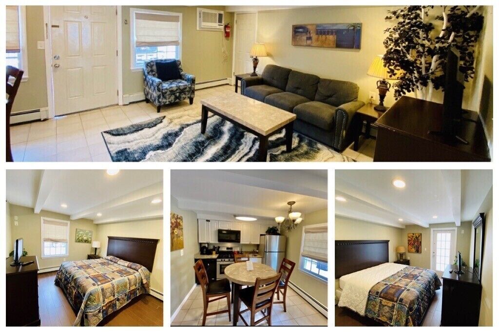 B8-  2 BR Beach Suite with on site pools . Kitchen and Living. Sleeps 6 2nd fl