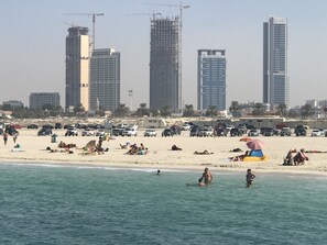 Beach - Burj Al Arab view one bedroom sleeps 4 (Al Sufouh)