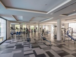 Fitness facility - Burj Al Arab view one bedroom sleeps 4 (Al Sufouh)