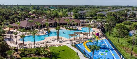 Indoor pool, outdoor pool