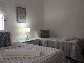 2 bedrooms, iron/ironing board, travel crib, free WiFi