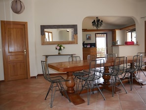 Dining - Villa Amuri 4* Heated pool in the countryside (Sotta)