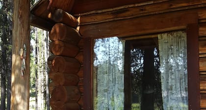 "Loon's Nest" rustic cabin hidden amongst the pines