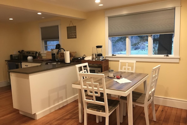 Kitchen and dining area