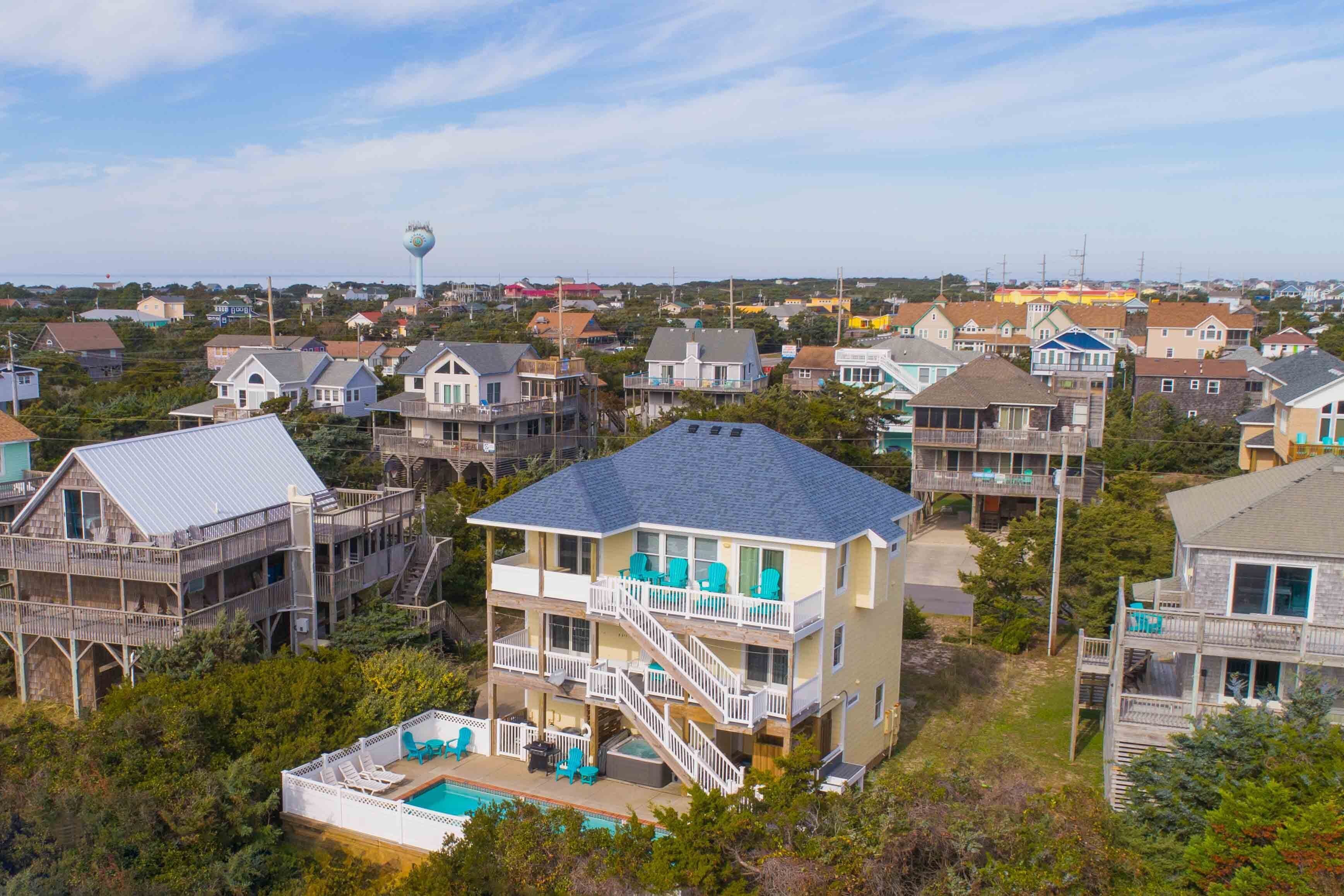 Ocean View - Pool, Hot Tub, Game Room, Community Boardwalk to Beach