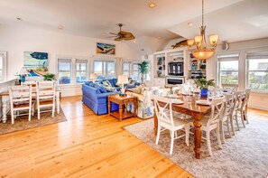 Interior - Oceanviews w/ Pool, Hot Tub, Game Room, and Nearby Beach Access (Rodanthe)