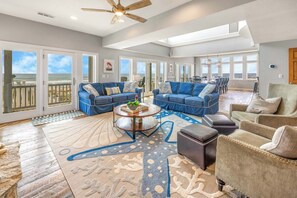 TV, DVD player, table football, books