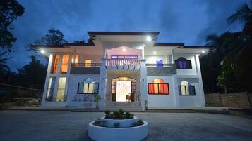 Front of property - evening/night