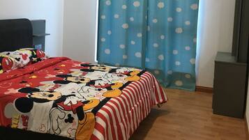 3 soverom, strykejern/-brett og internettilgang